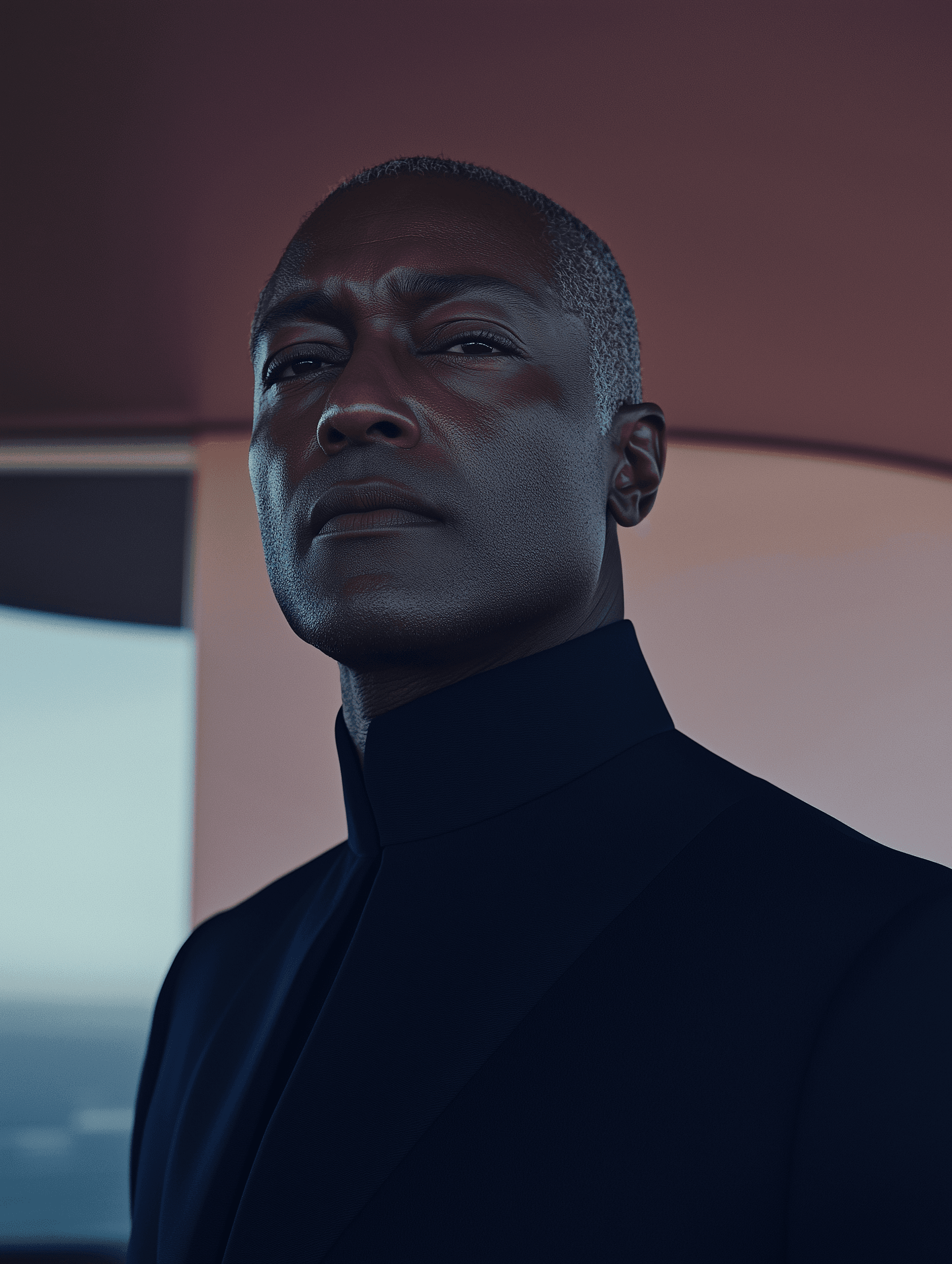 a black man portrait